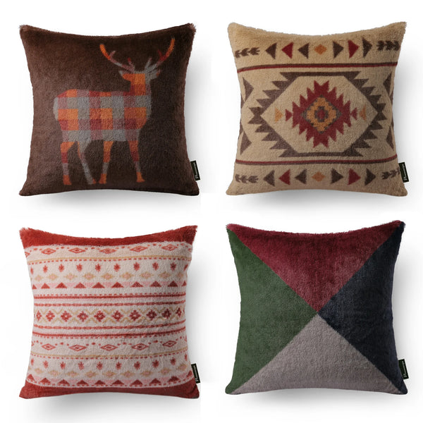 4-Piece Geometric Series Pillow Cover Blind Box 18"x18"