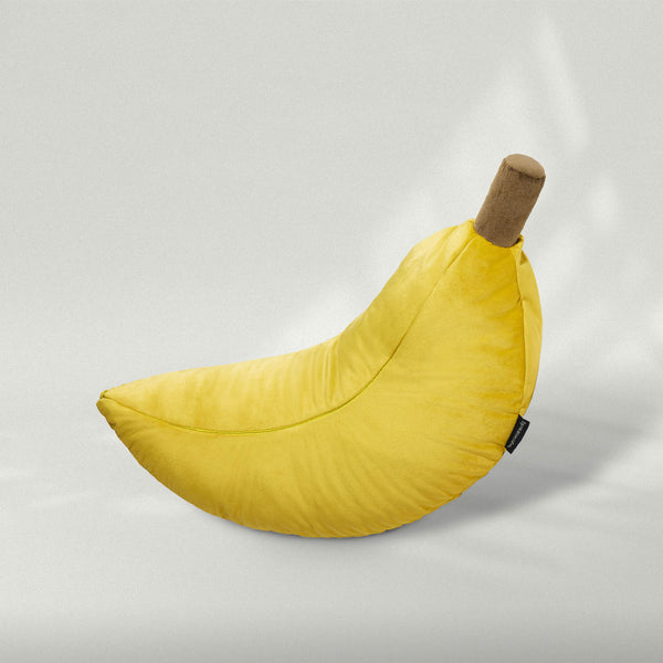 Banana Shaped Throw Pillow