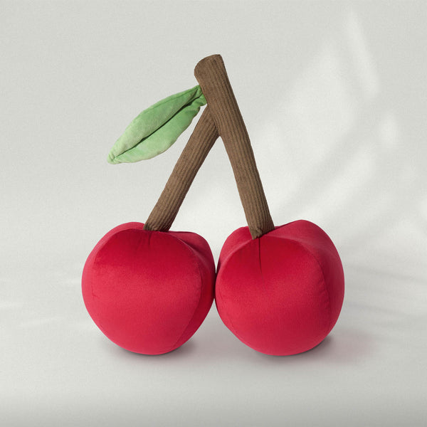 Cherry Shaped Throw Pillow