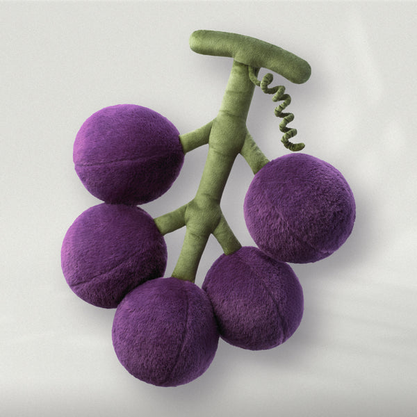 Fruit Pillows Series Grape Shape Throw Pillow 13"x18"