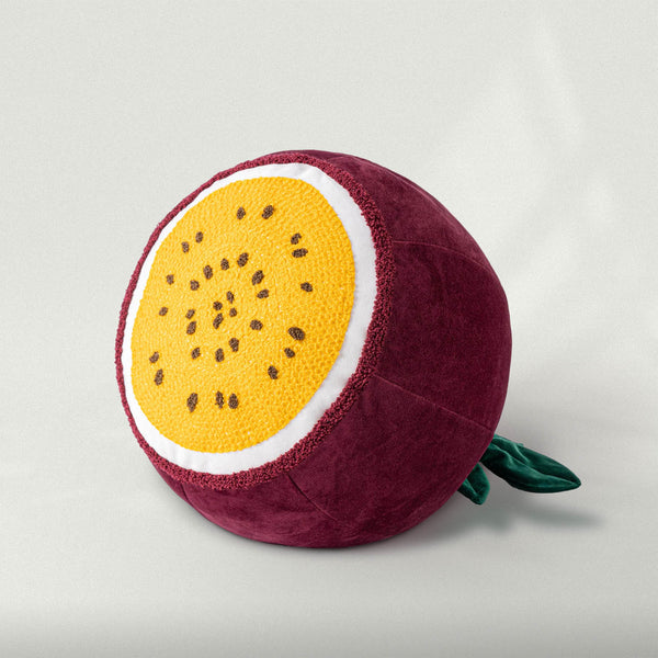 Passion Fruit Shaped Throw Pillow