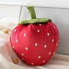 Strawberry Shaped Throw Pillow