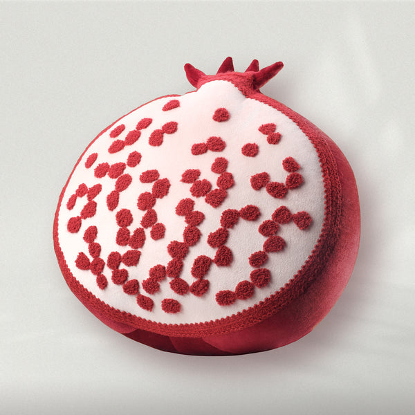 Pomegranate Shaped Throw Pillow 15"x14"