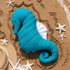 Sea Horse Shaped Throw Pillow