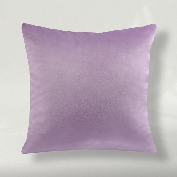 Set of 2 Solid Velvet Decorative Pillow Cover Purple 20"x20"