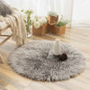 Soft Faux Fur Rug Sheepskin Area Rug Gray