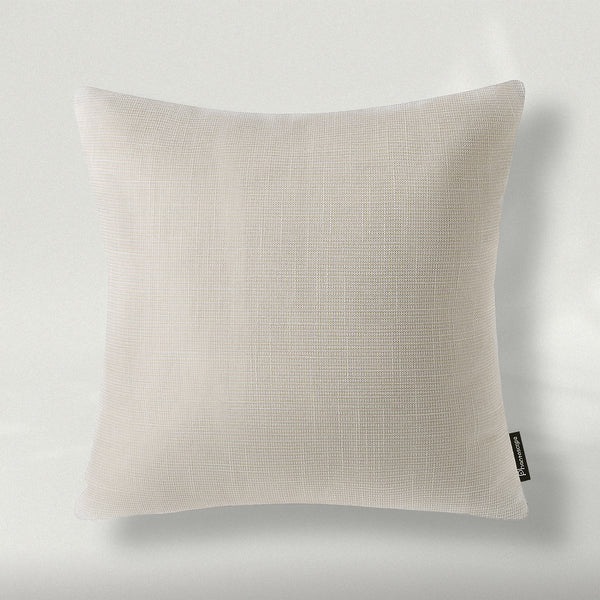 Soft Textured Linen Burlap Throw Pillow Cover Beige