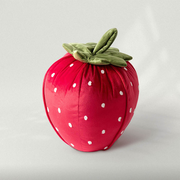 Strawberry Shaped Throw Pillow