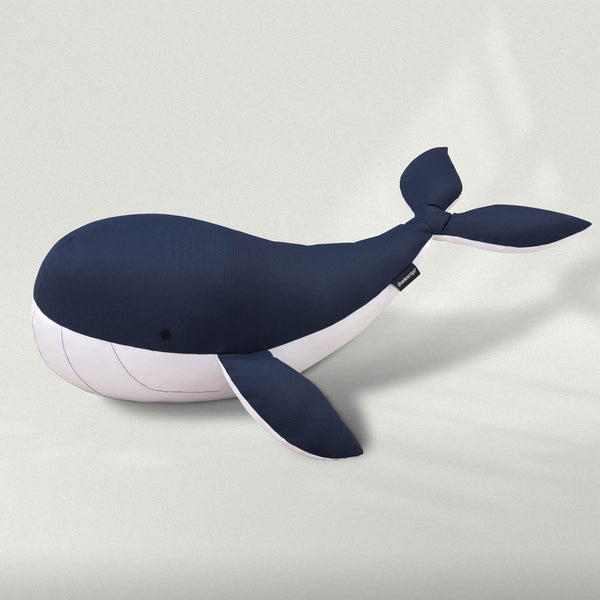 Whale Shaped Throw Pillow