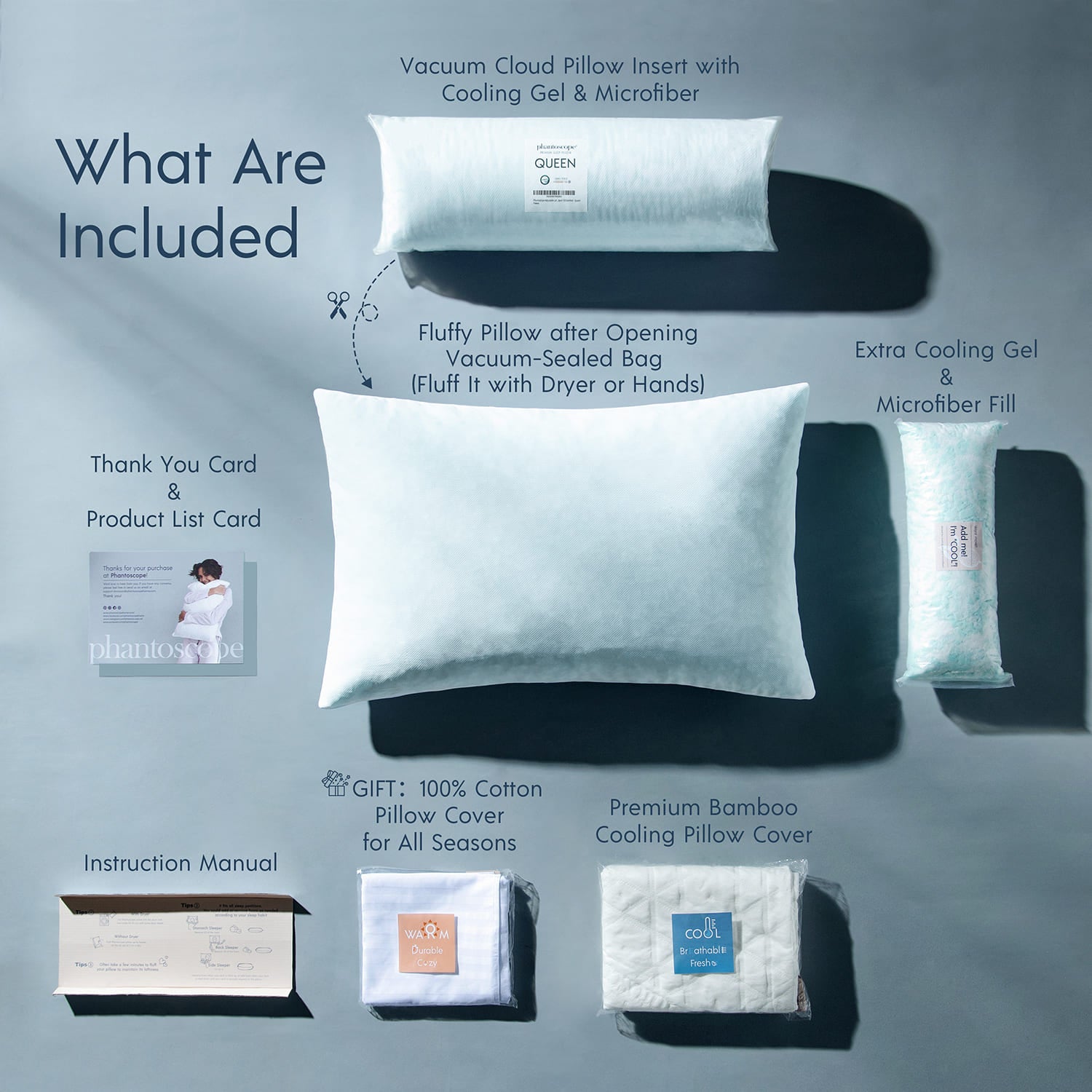Memory Foam Pillow – Phantoscope Co